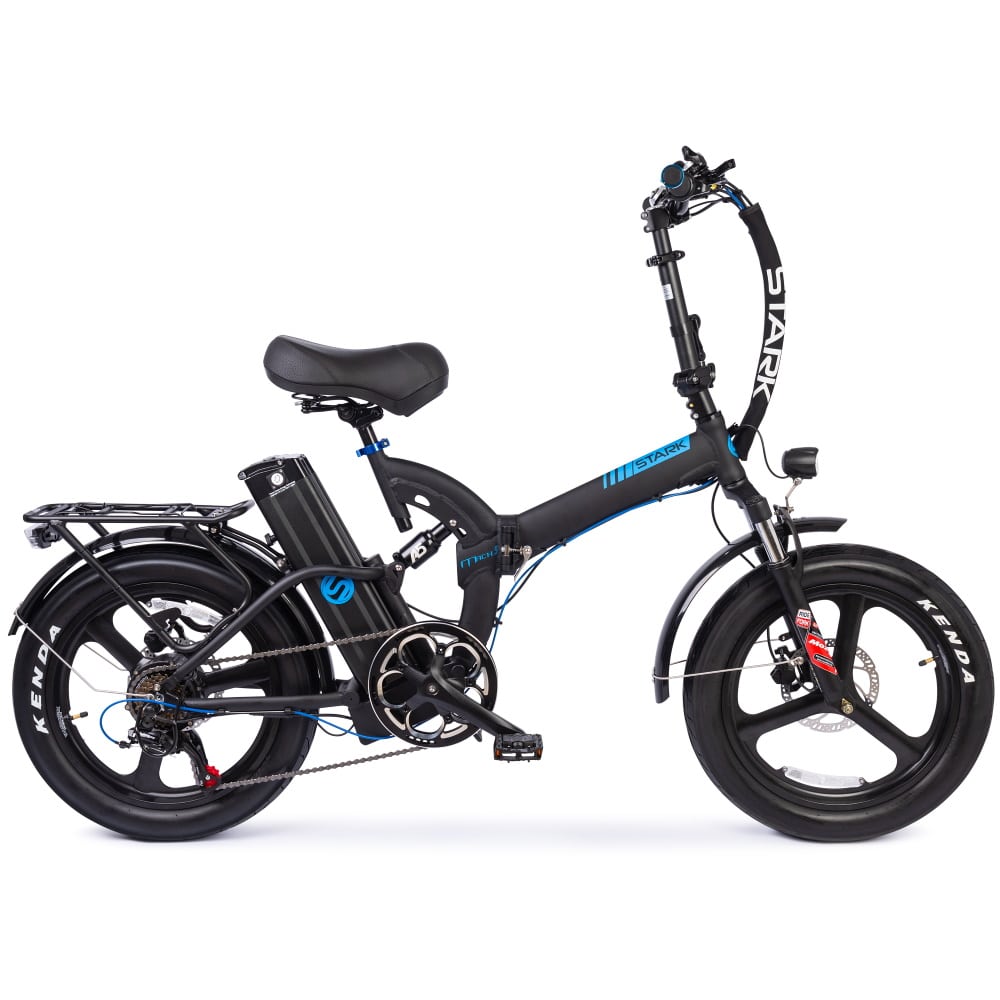 אופניים סטארק mach 5 צד ימין שחור כחול